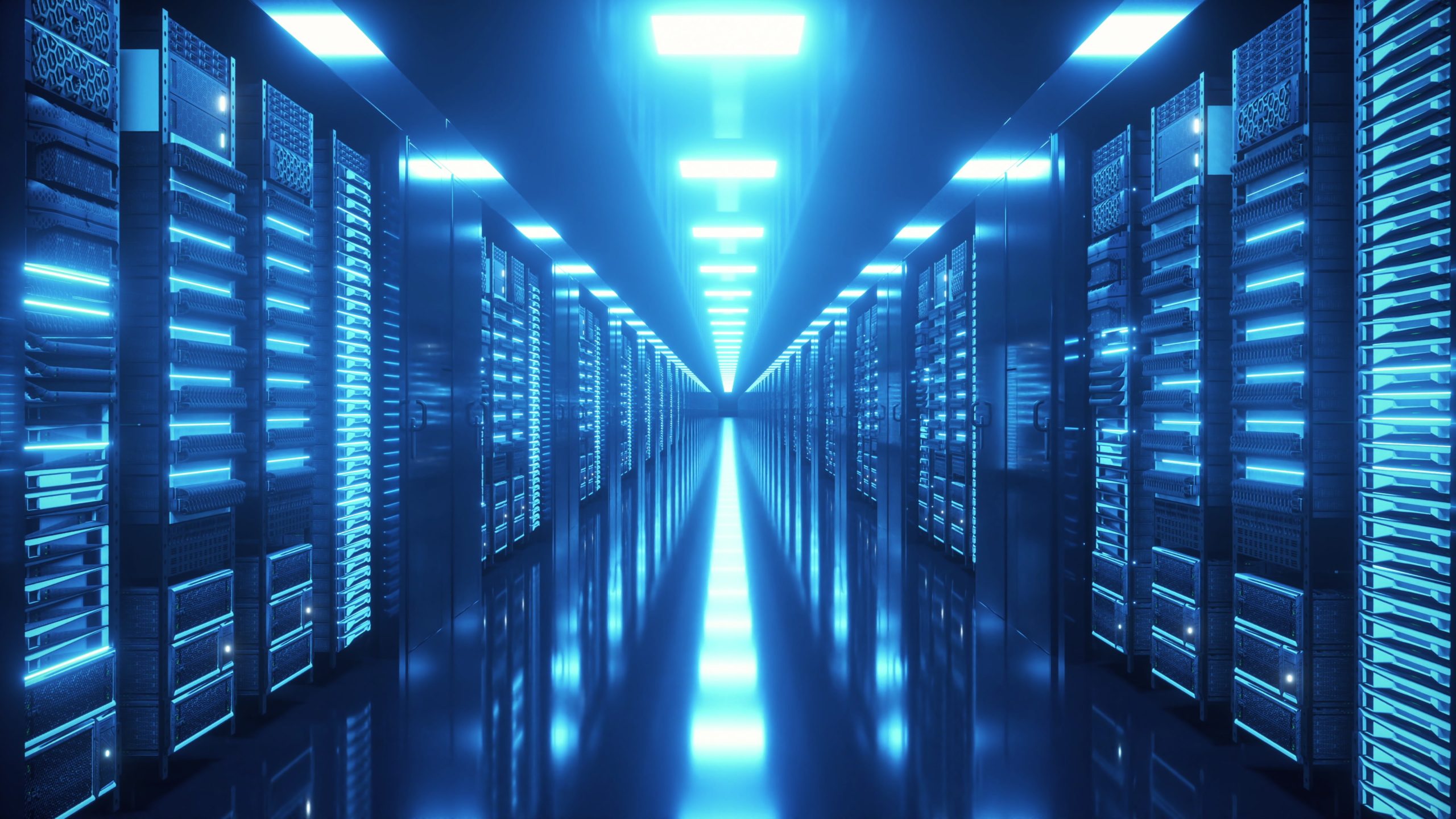 Interior do Data Center